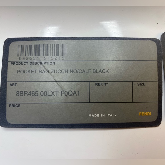 FENDI MONOGRAM BAGUETTE CLOTH HANDBAG 💯Authentic! - Picture 7 of 8